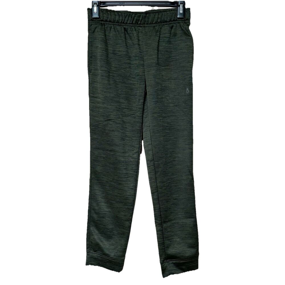 Spyder Sweatpants Boys Youth 10/12 Heathered Green Pullon Activewear Sports Play